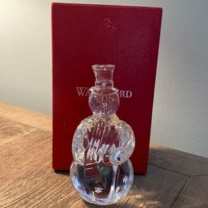 Waterford crystal snowman
